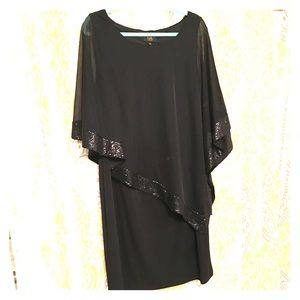 ILE Black Cocktail Dress 16W
